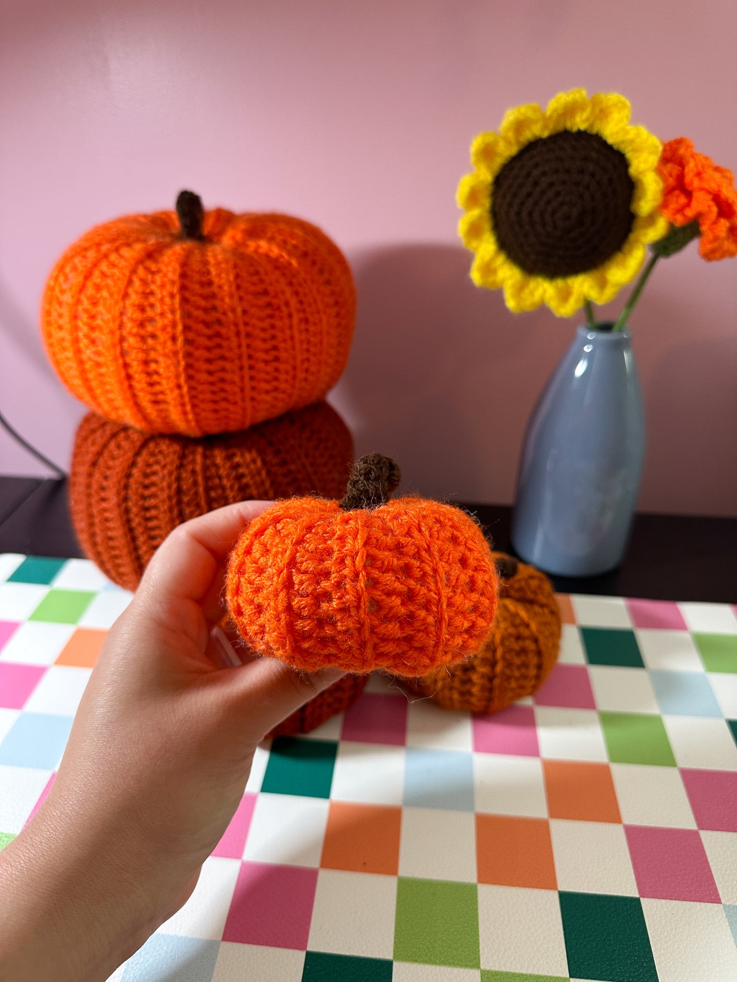 Crochet pumpkin