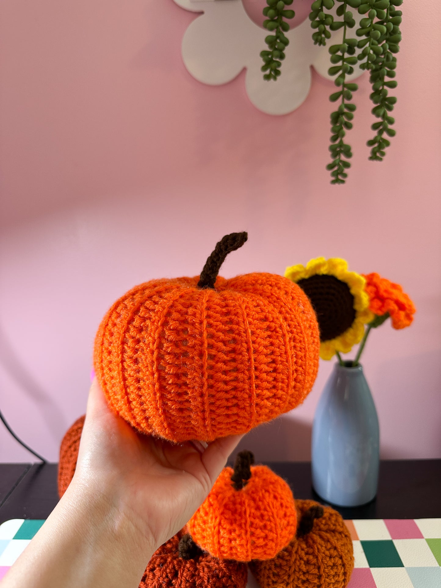 Crochet pumpkin