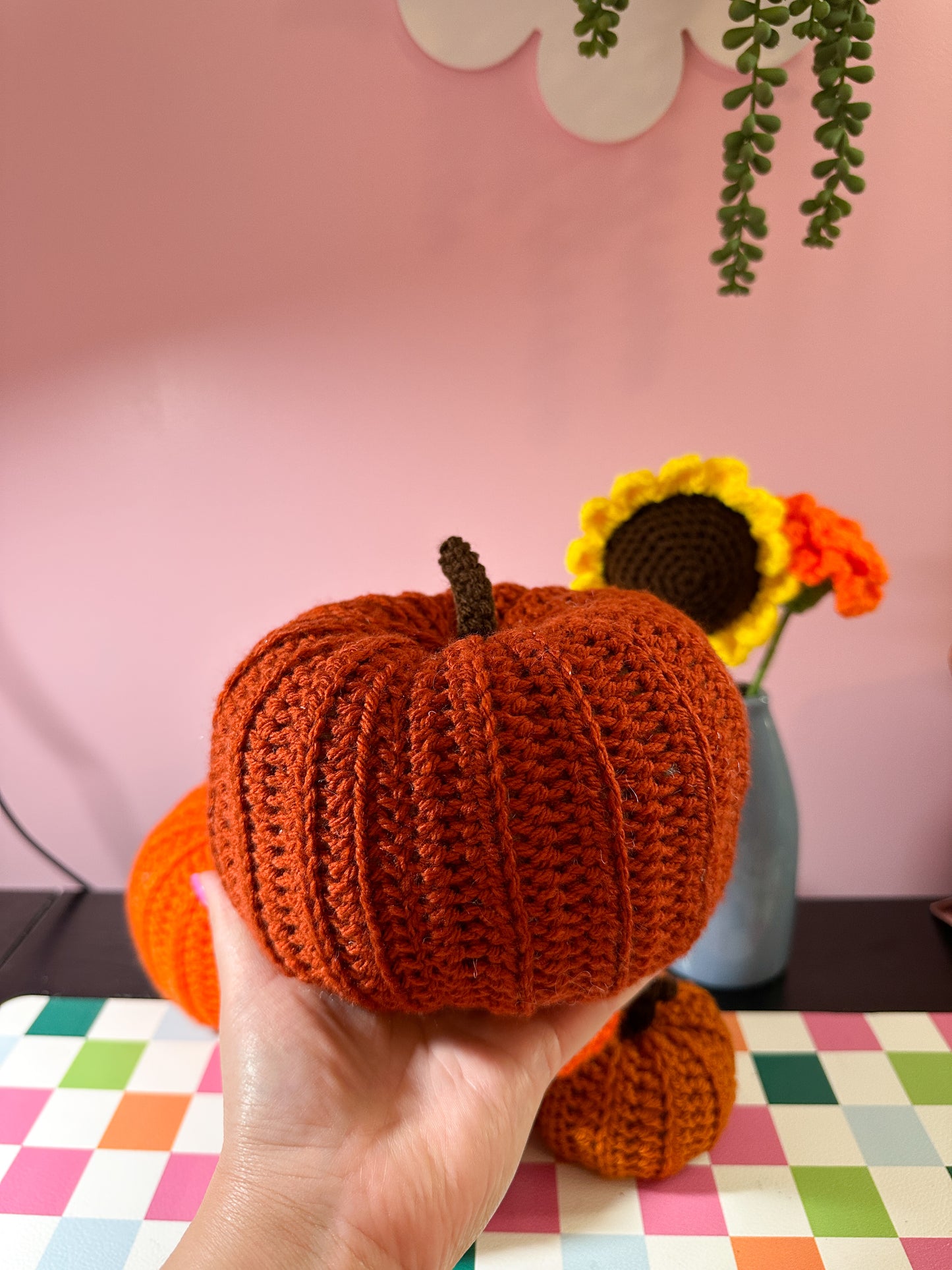 Crochet pumpkin