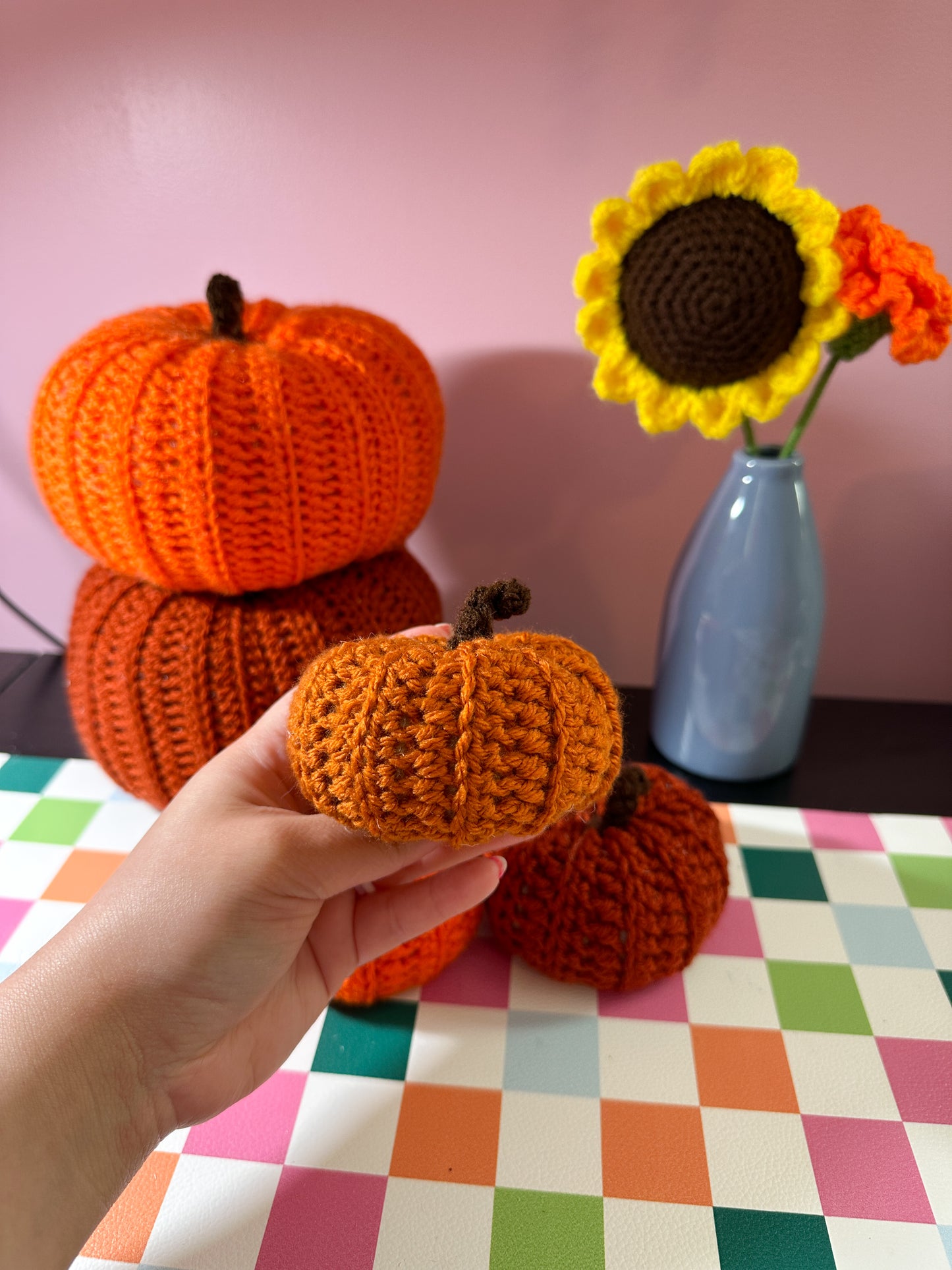 Crochet pumpkin
