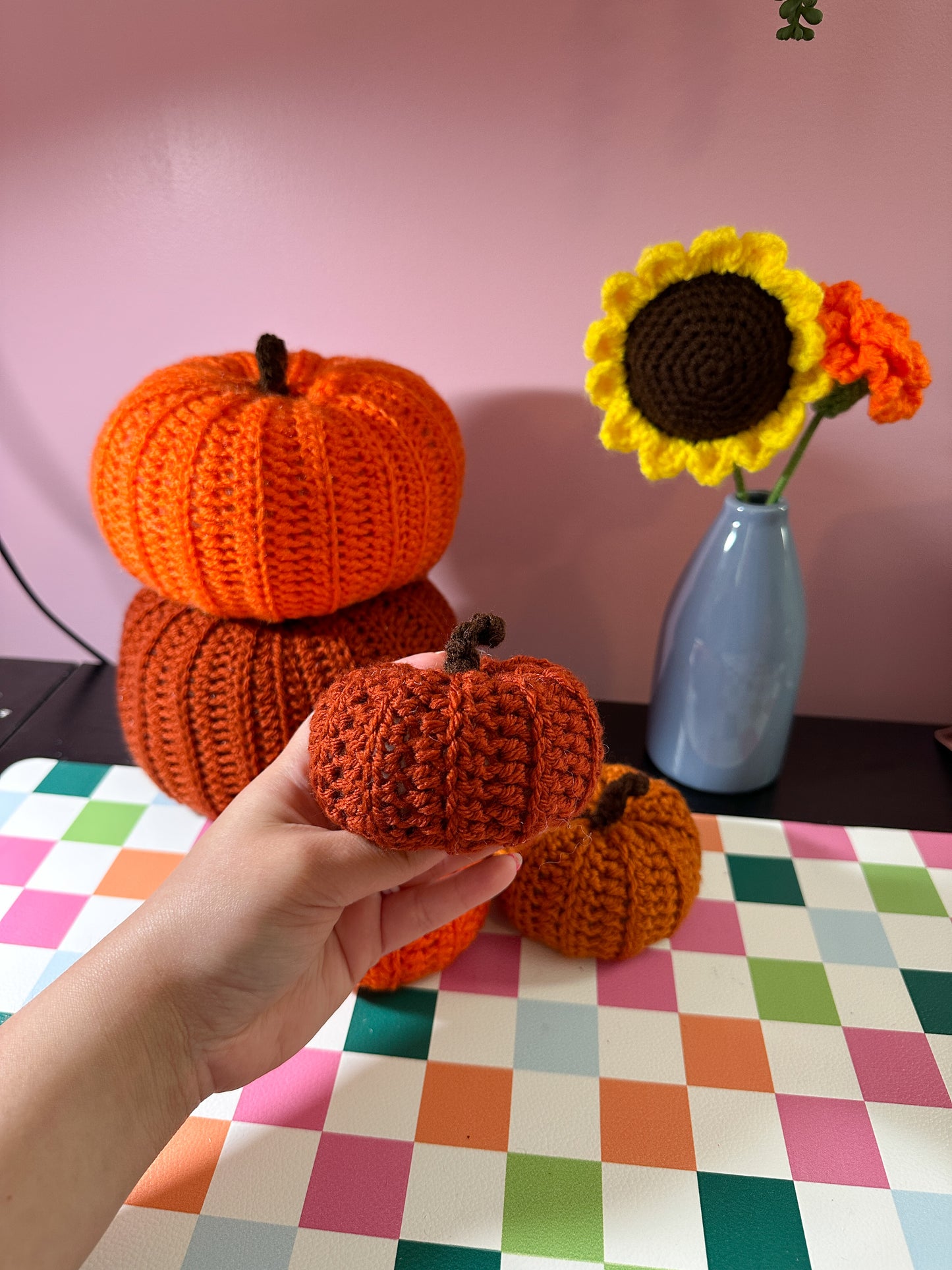 Crochet pumpkin