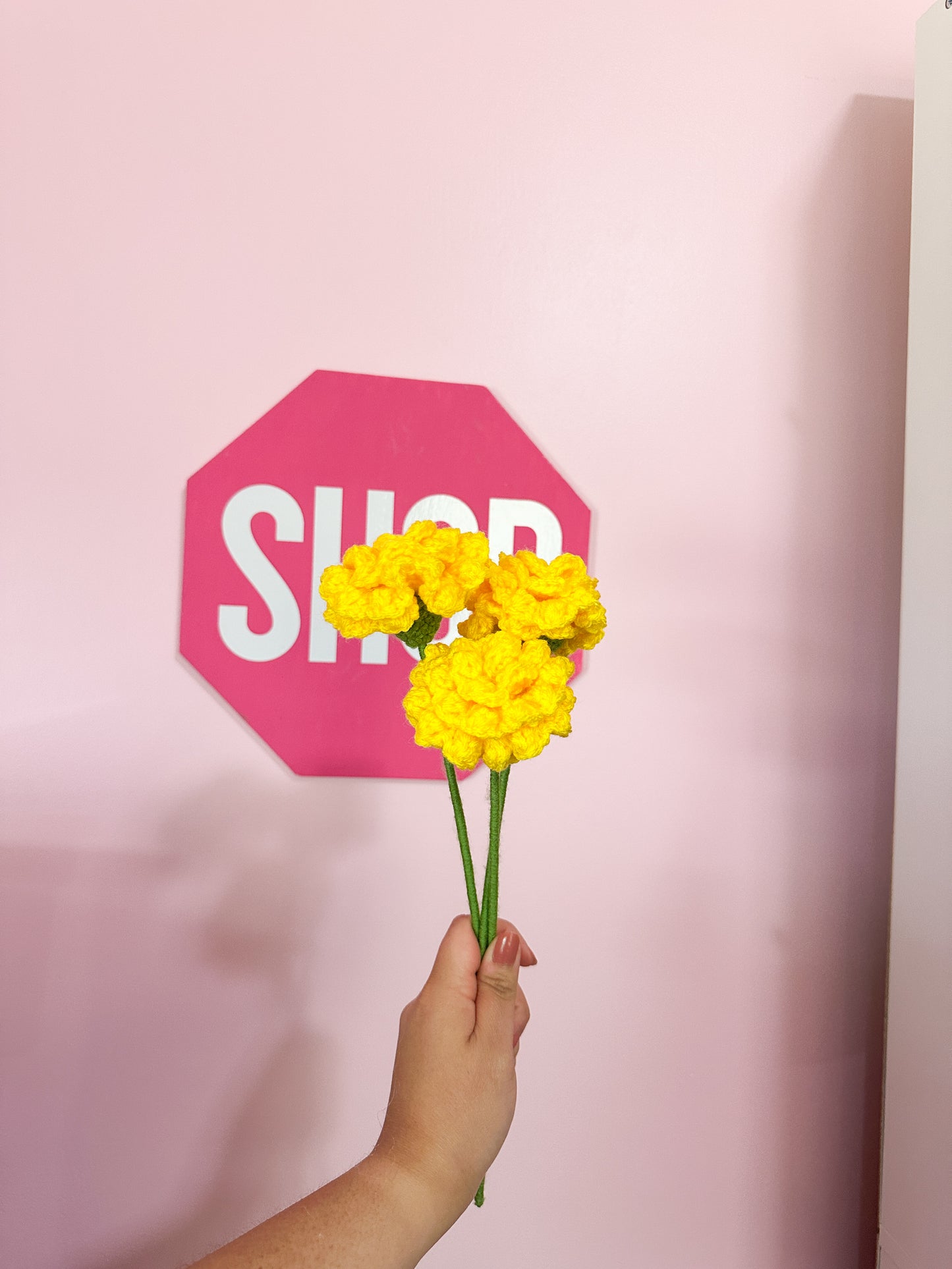 Crochet CempasĂșchil/Marigold