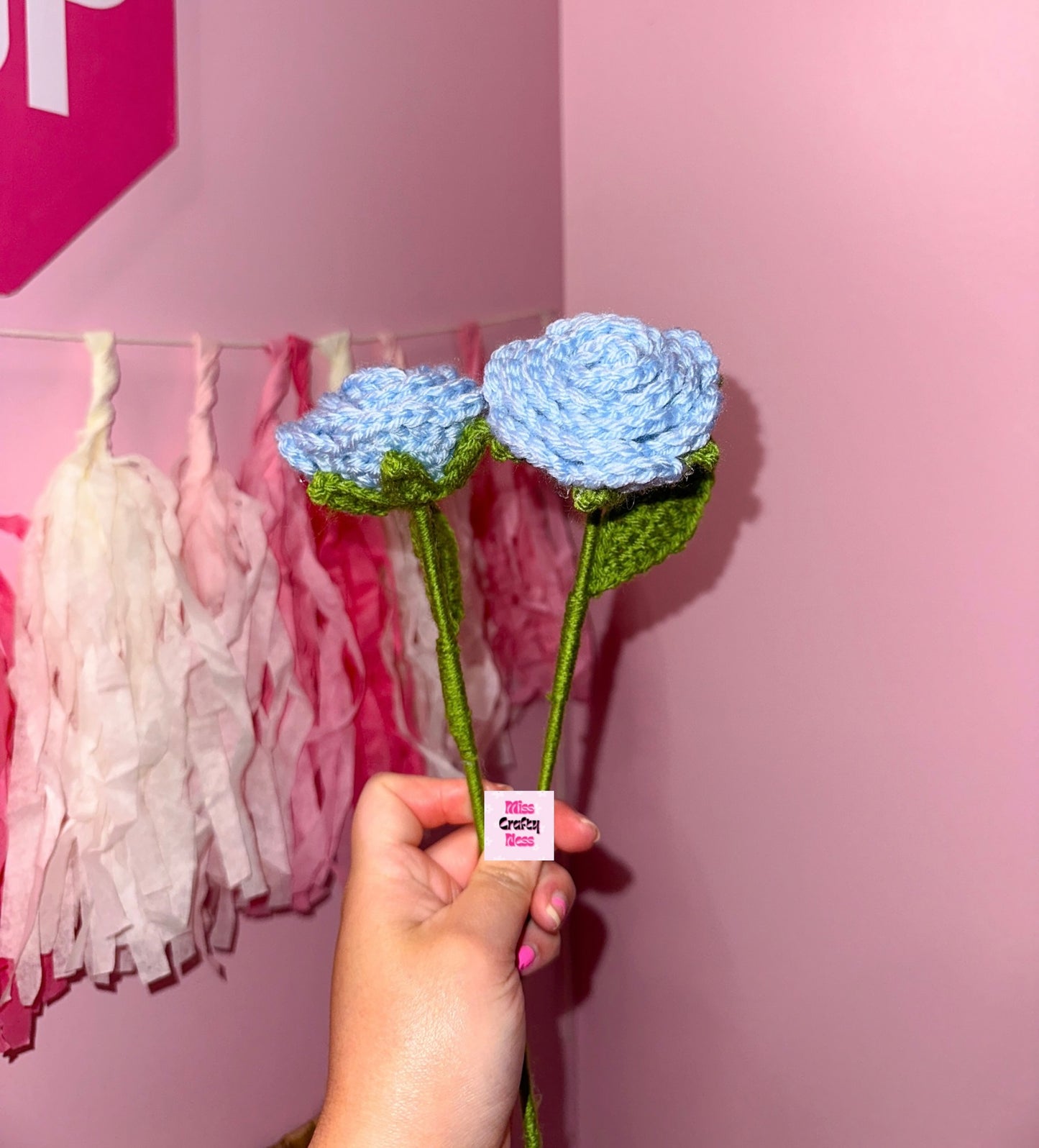 Crochet rose