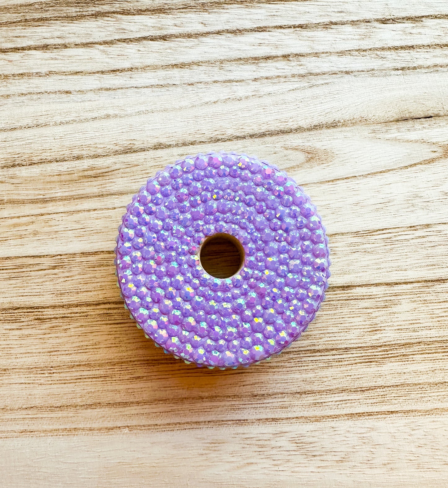 Bling lid for can glasses
