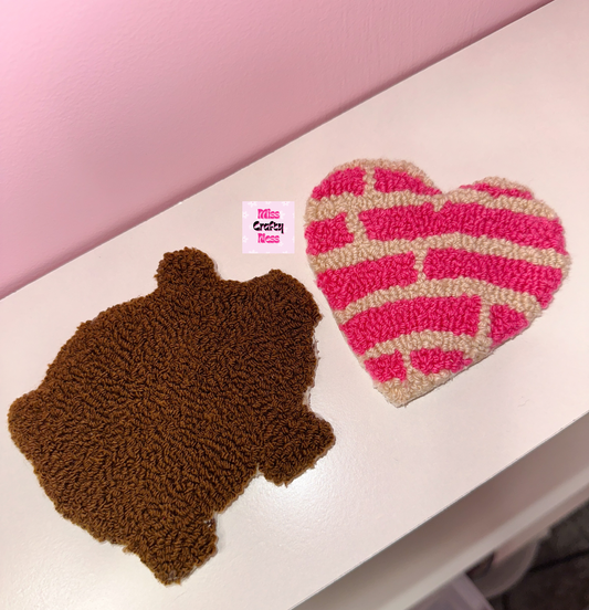 Pan dulce mug rug coaster