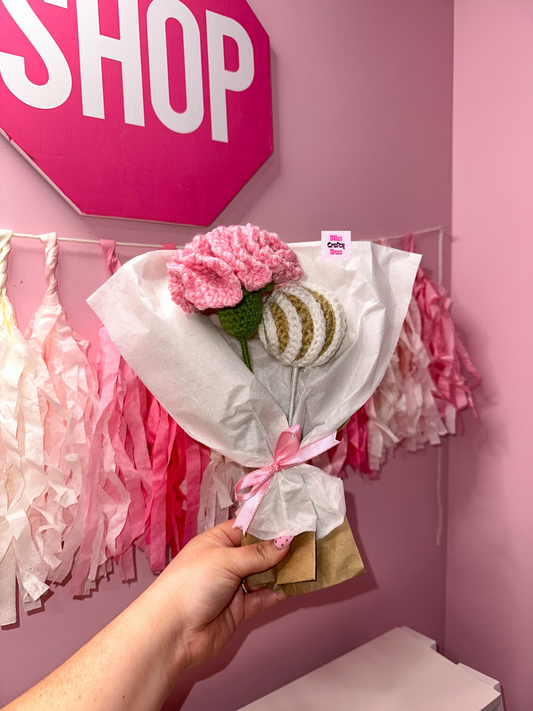 Crochet Conchita bouquet