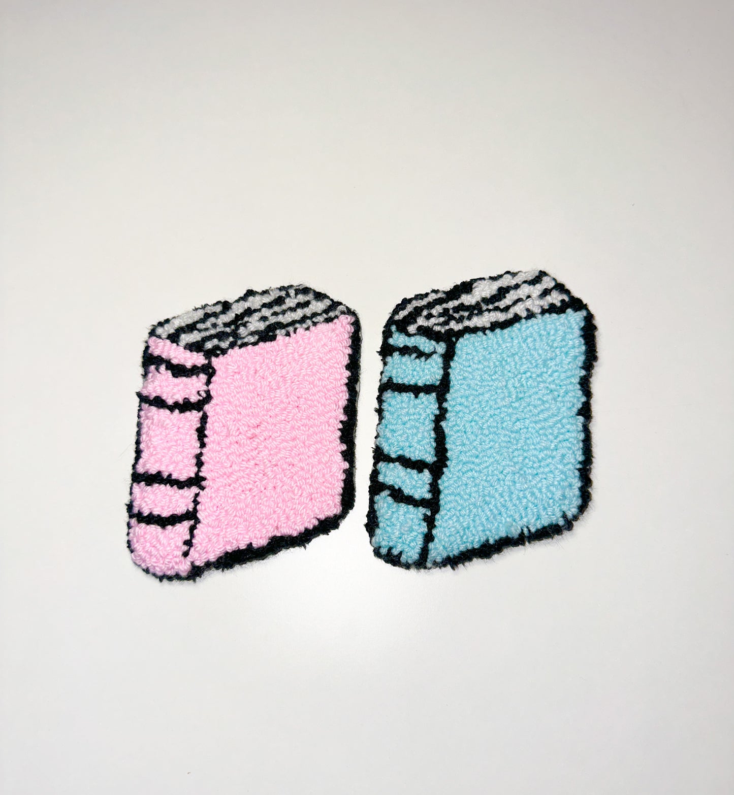 Book mug rug coaster