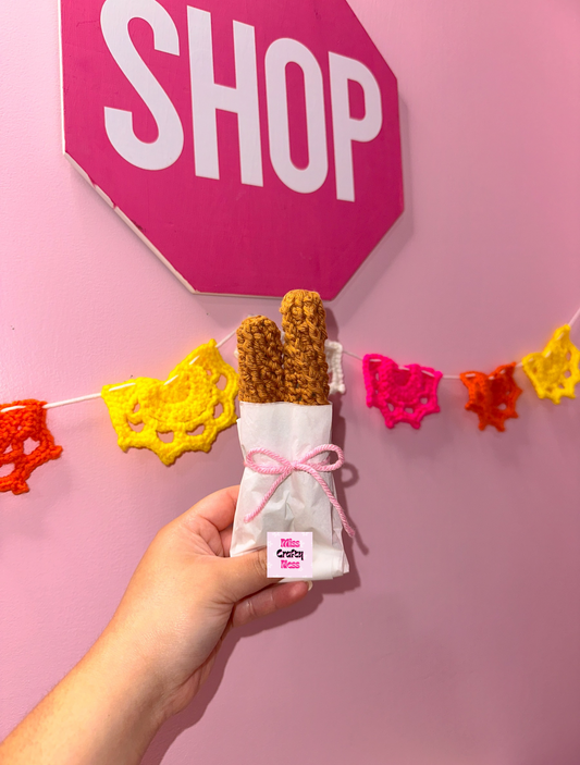 Crochet churros (LIMITED EDITION)