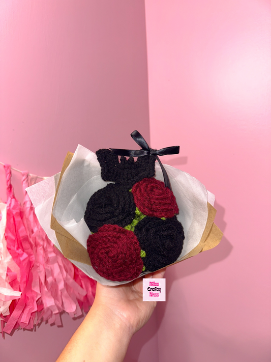 Crochet spooky BOO-quets