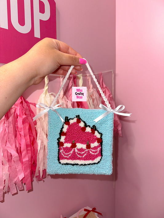 Cake wall art hanging