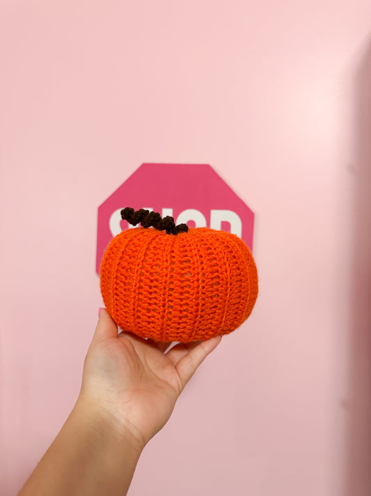 Crochet pumpkin