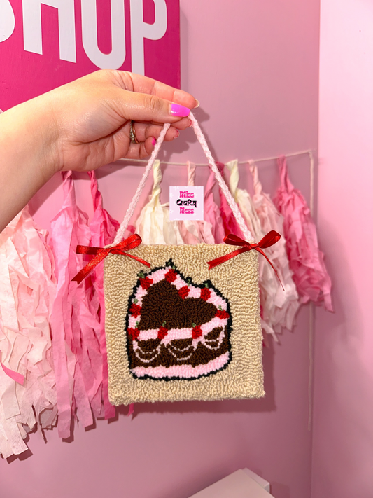 Cake wall art hanging