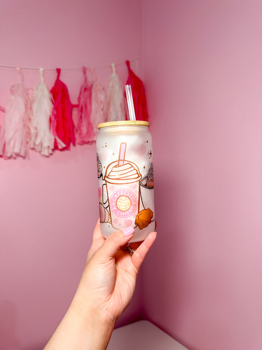 16oz pan dulce can glass