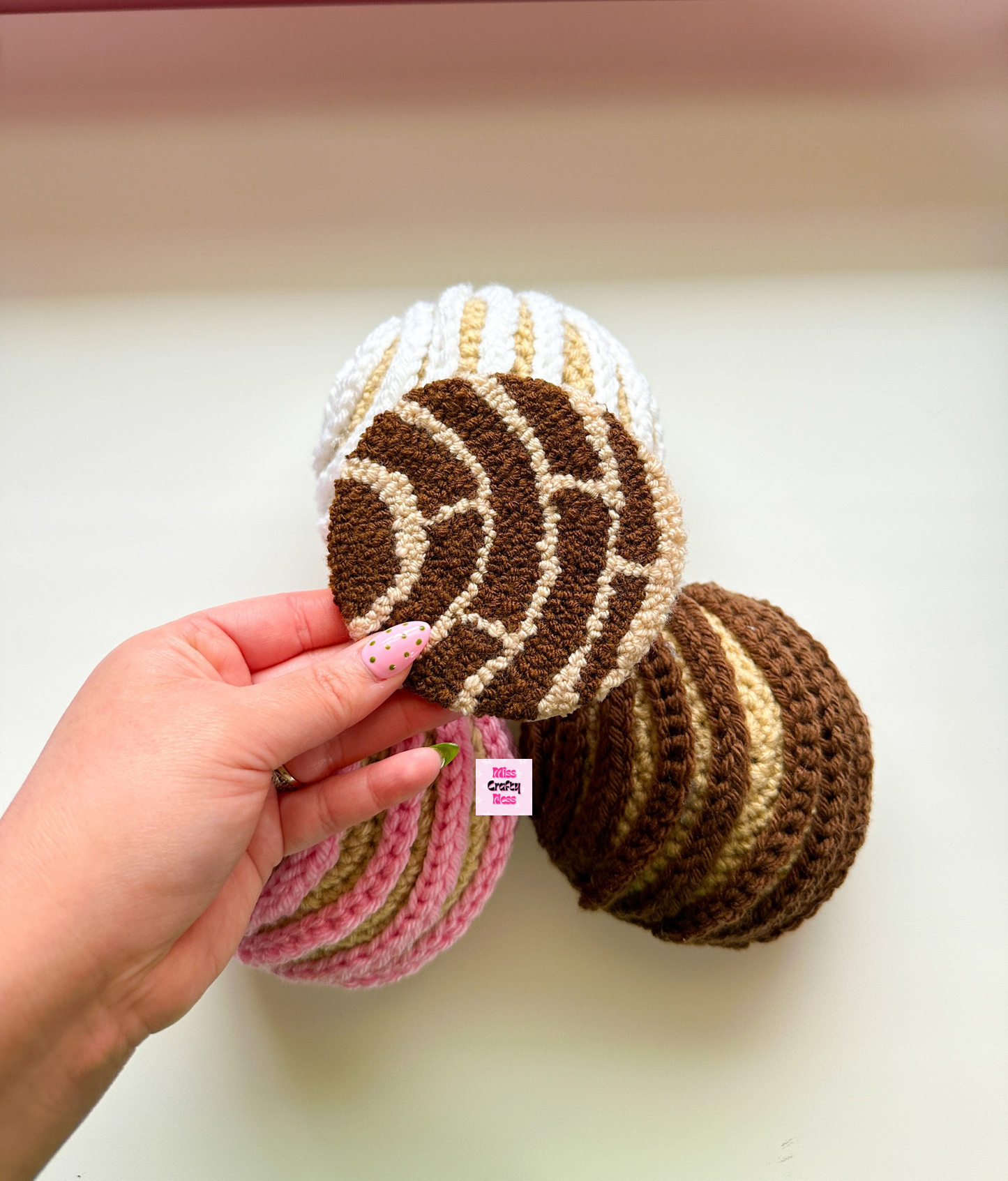 Pan dulce mug rug coaster