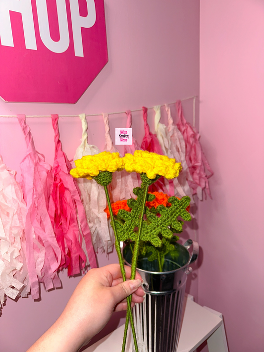 Crochet Marigold/Cempasúchil