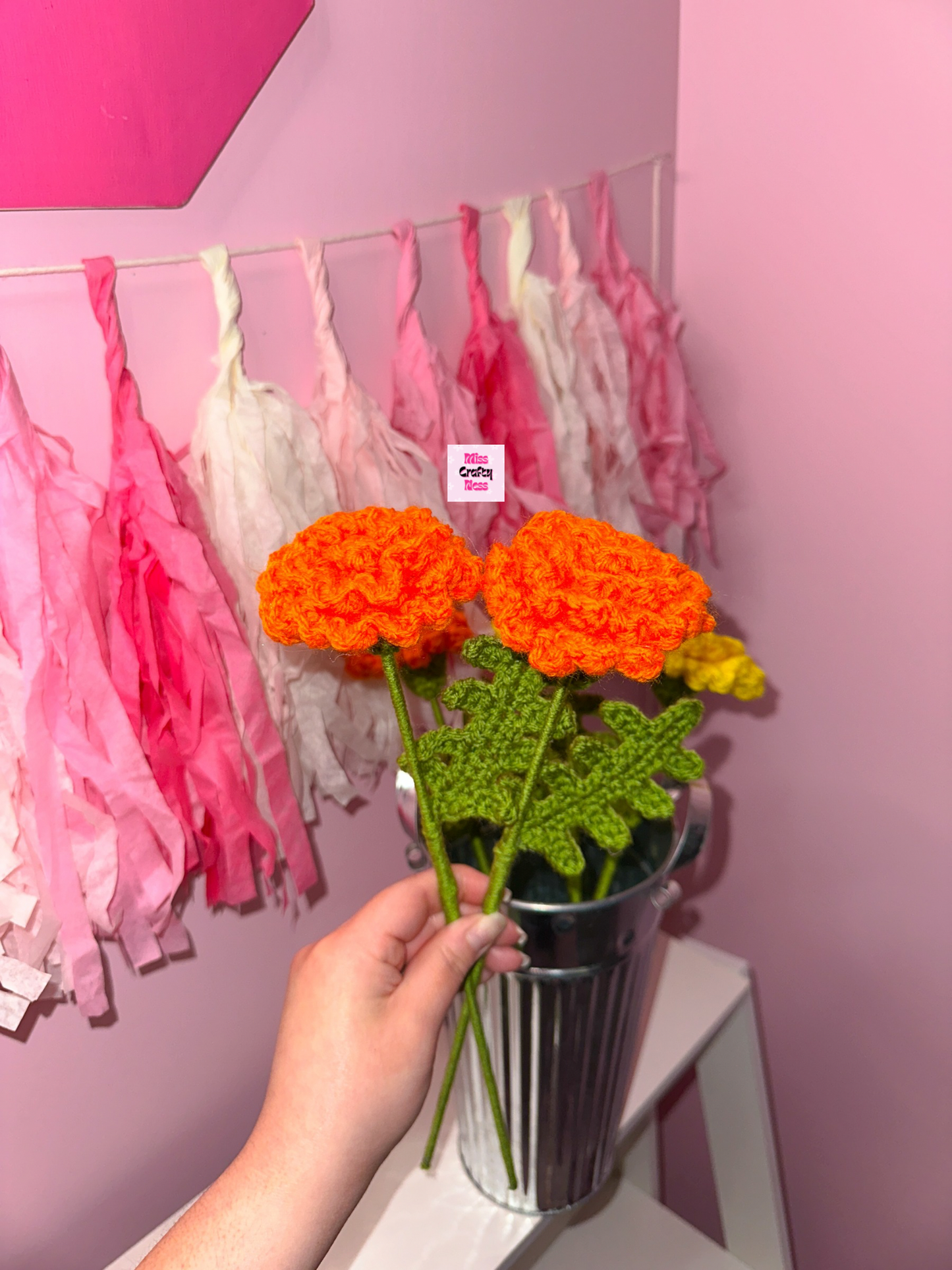 Crochet Marigold/Cempasúchil