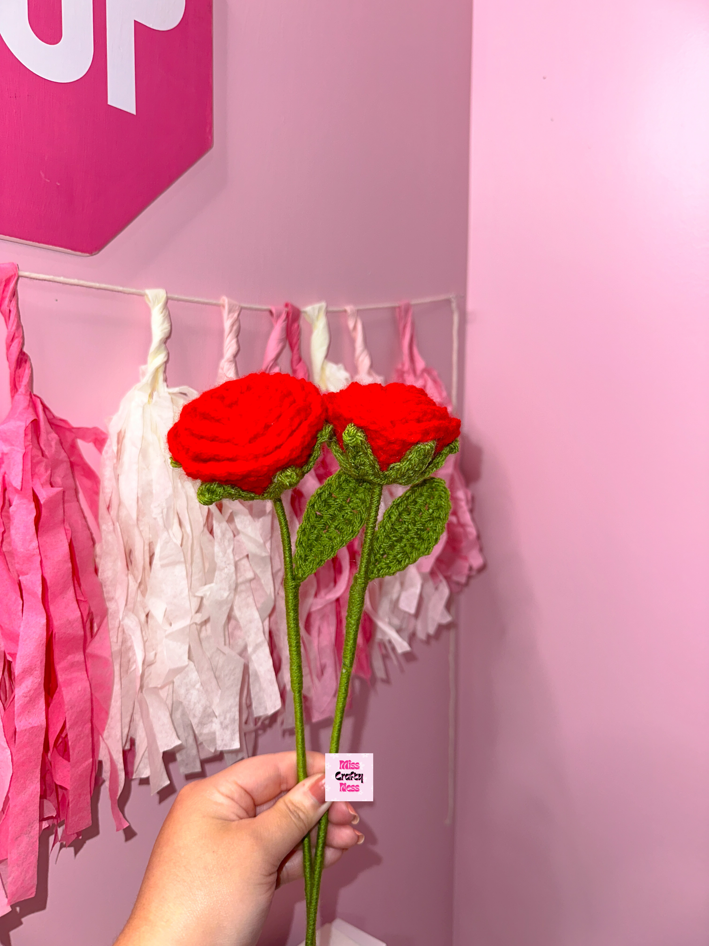 Crochet rose