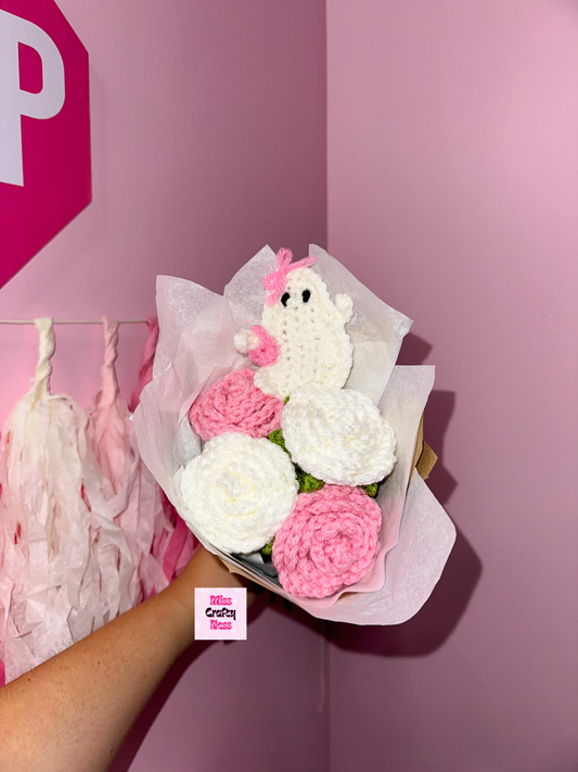 Crochet spooky BOO-quets