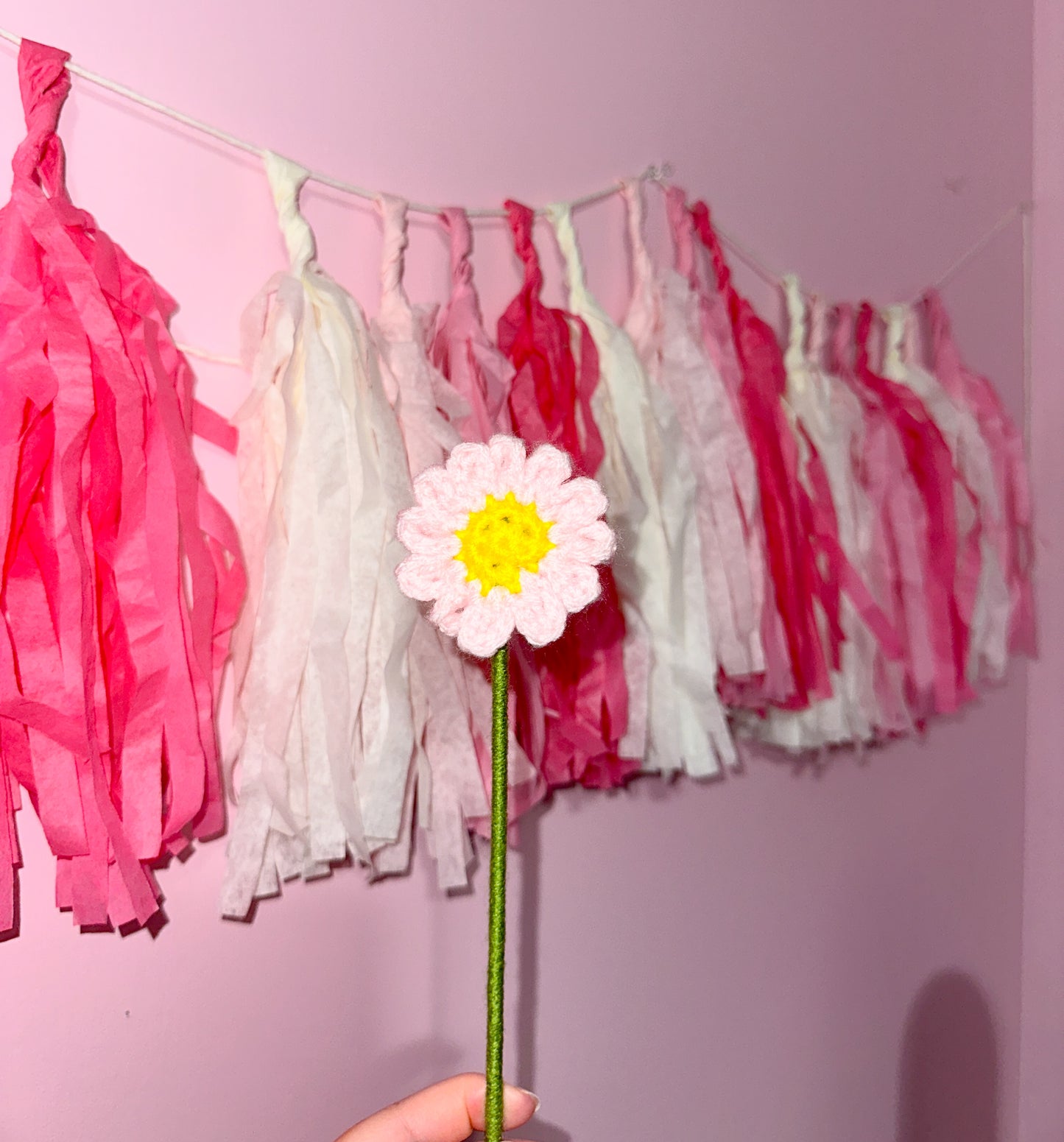 Crochet bouquet filler
