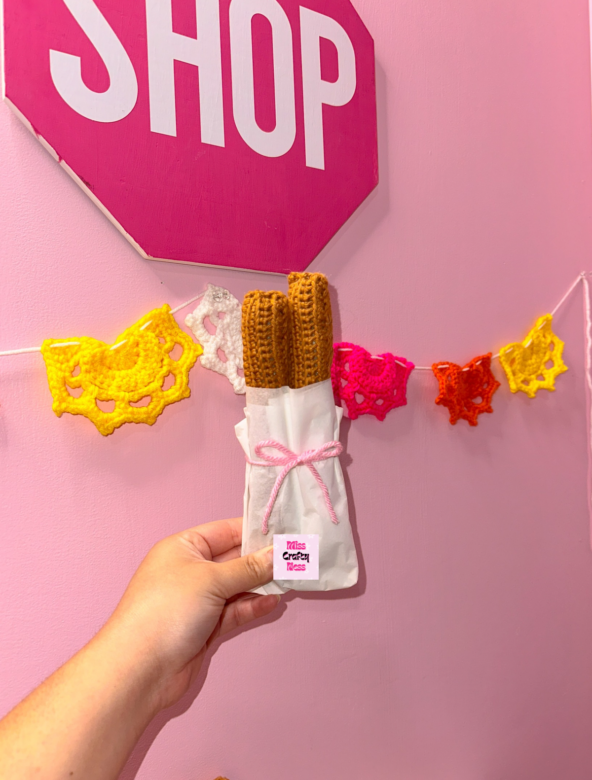 Crochet churros (LIMITED EDITION)