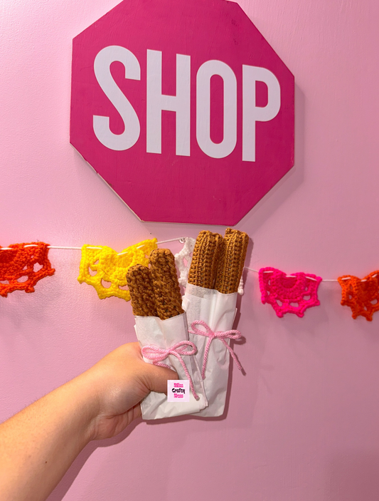 Crochet churros (LIMITED EDITION)