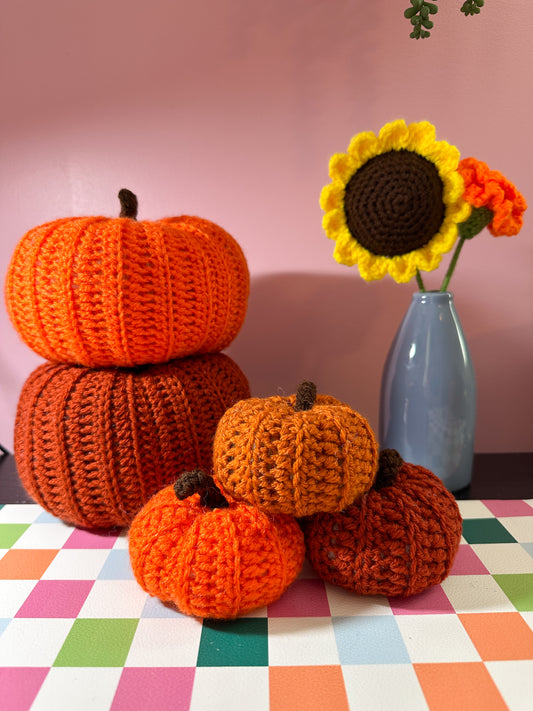 Crochet pumpkin